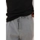 SlimFit Düz Gri Jogger Pantolon